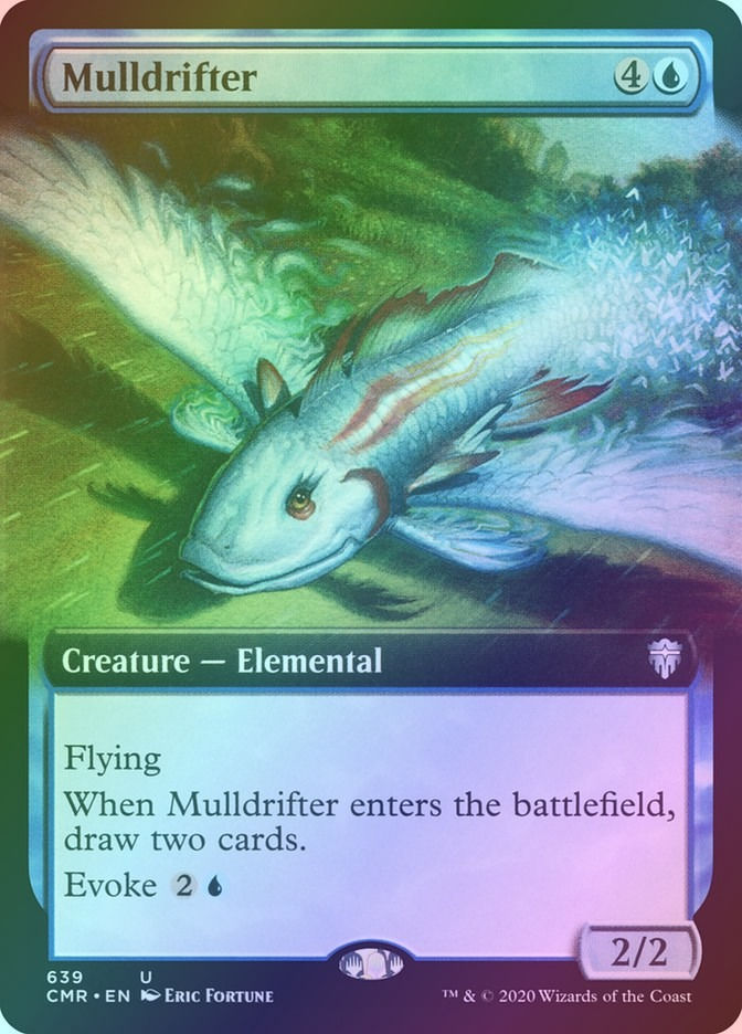 Mulldrifter (CMR) (639) / Extended Art / Foil