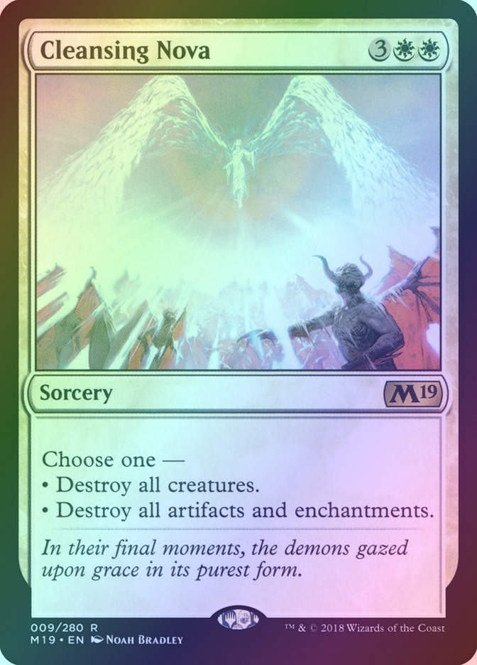 Cleansing Nova (M19) (9) / Foil