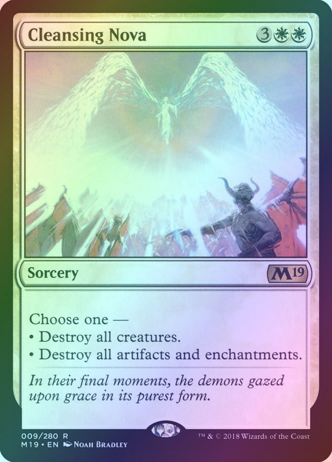 Cleansing Nova (M19) (9) / Foil