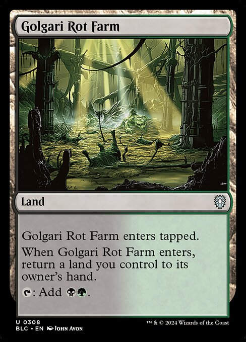 Golgari Rot Farm (blc) (308)