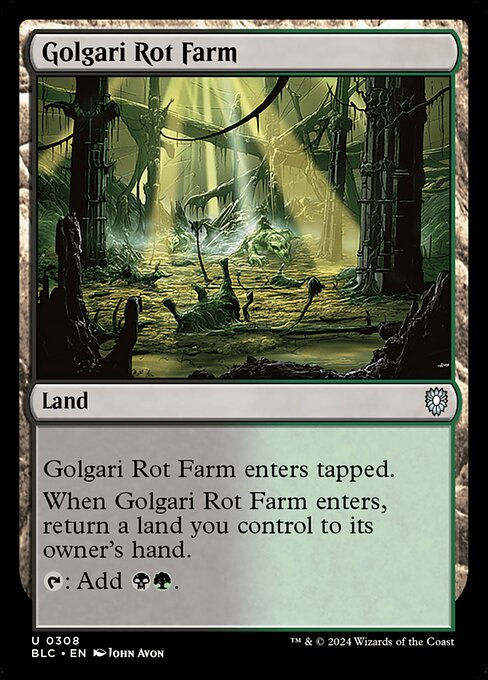 Golgari Rot Farm (blc) (308)