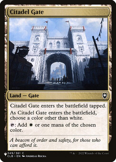 Citadel Gate (PLST) (CLB-349)