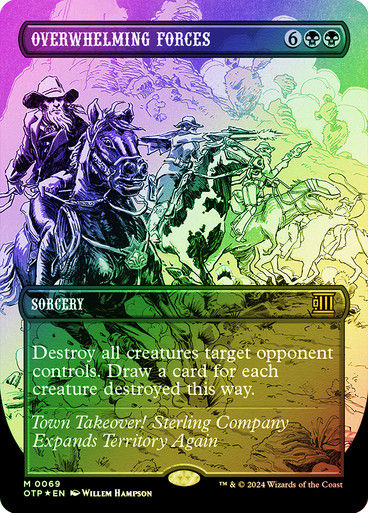Overwhelming Forces (otp) (69) / Textured Foil