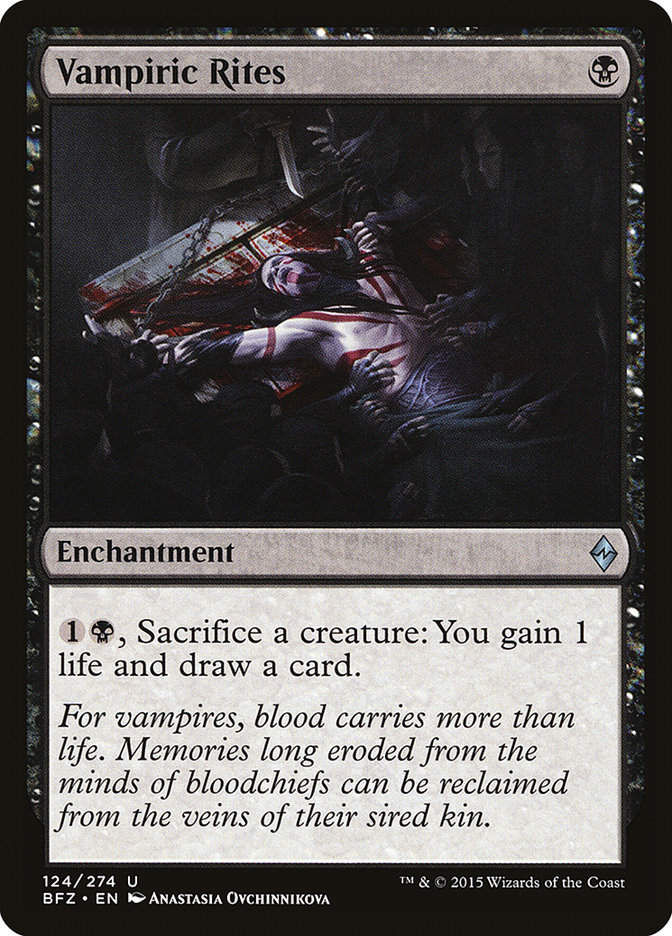 Vampiric Rites (BFZ) (124)