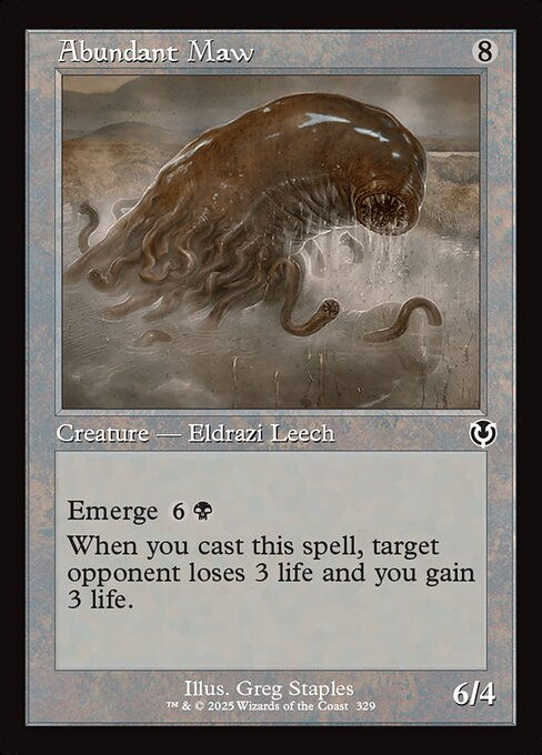 Abundant Maw (INR) (329) / Retro Frame