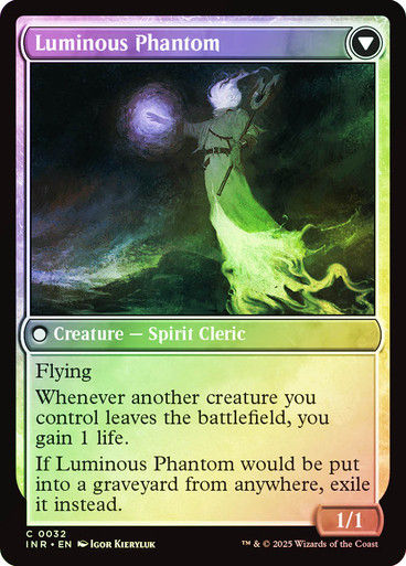 Lunarch Veteran // Luminous Phantom (INR) (32) / Foil — cara 2 de 2