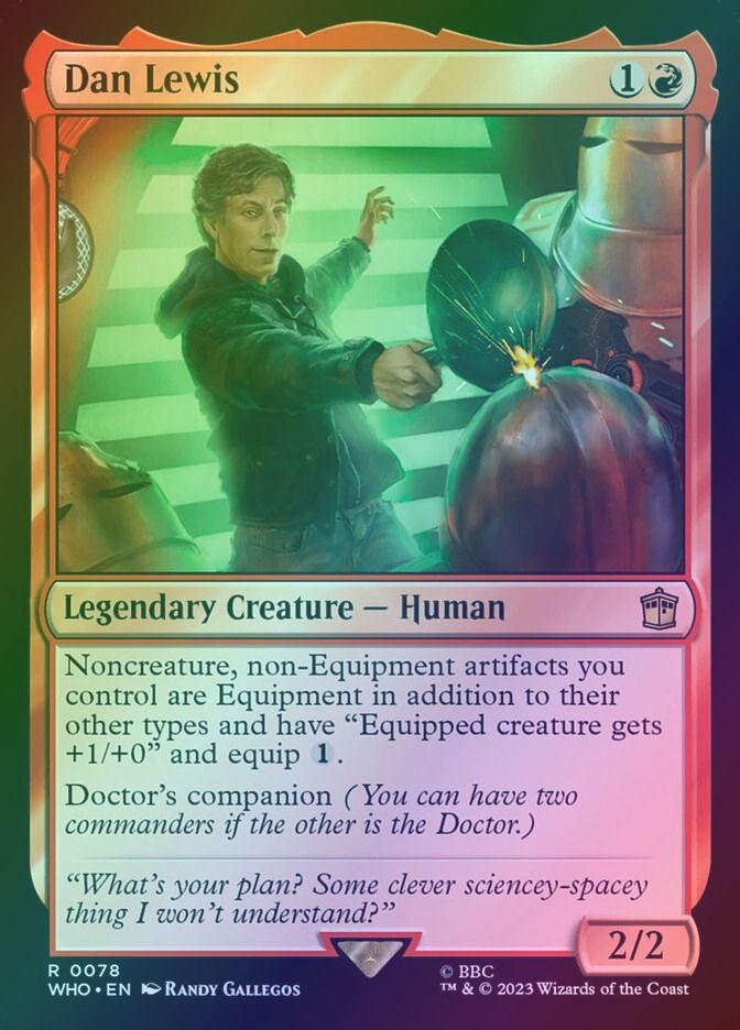 Dan Lewis (WHO) (78) / Foil