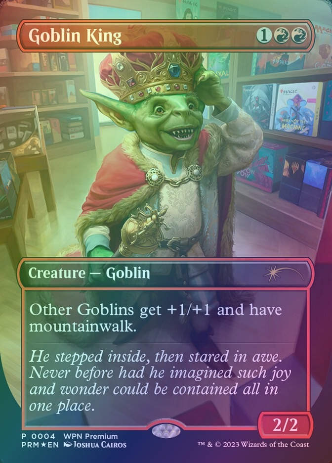 Goblin King (PW24) (4) / Borderless / Foil