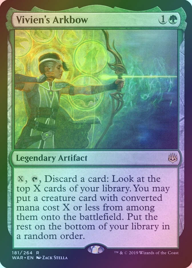 Vivien's Arkbow (WAR) (181) / Foil