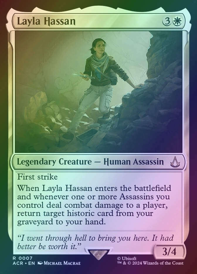 Layla Hassan (ACR) (7) / Foil