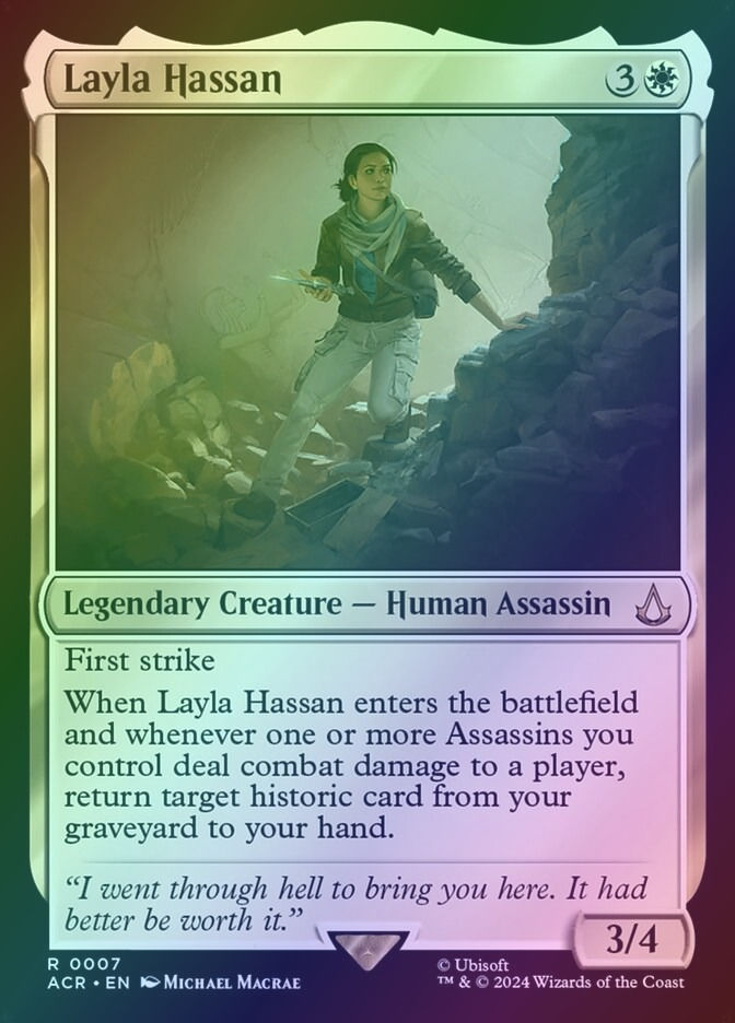 Layla Hassan (ACR) (7) / Foil