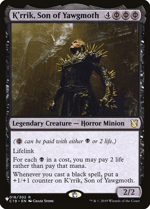 K'rrik, Son of Yawgmoth (PLST) (C19-18)