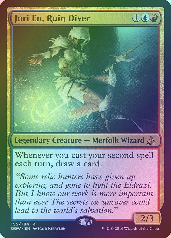 Jori En, Ruin Diver (OGW) (155) / Foil