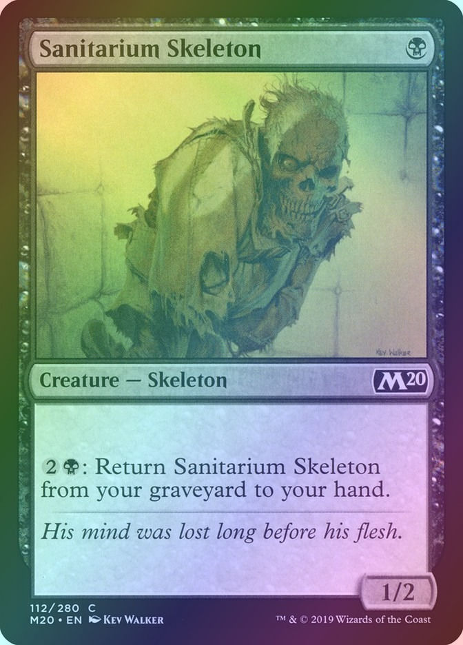 Sanitarium Skeleton (M20) (112) / Foil