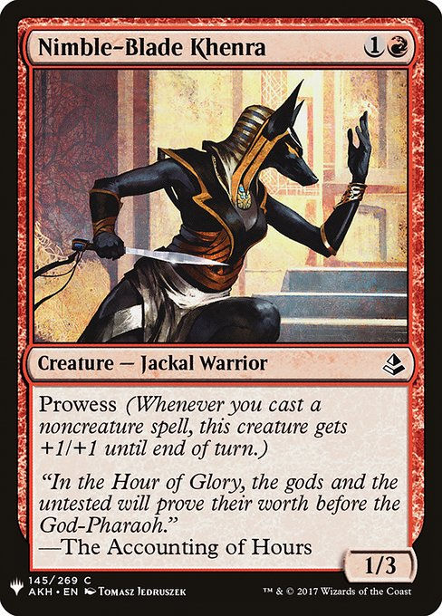 Nimble-Blade Khenra (PLST) (AKH-145)