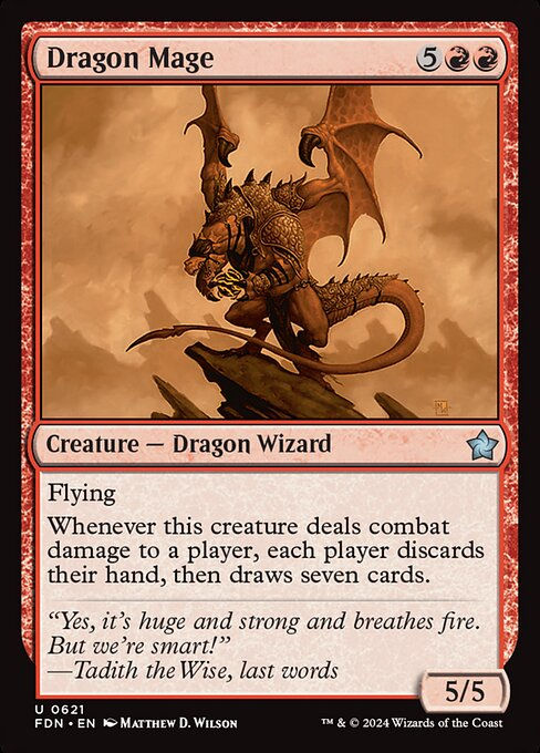 Dragon Mage (FDN) (621) (Starter)