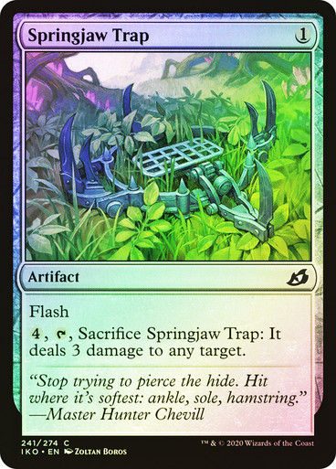 Springjaw Trap (IKO) (241) / Foil