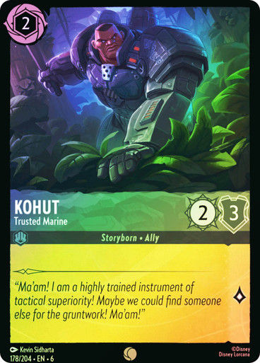 Kohut - Trusted Marine (LOR_AZU) / Foil
