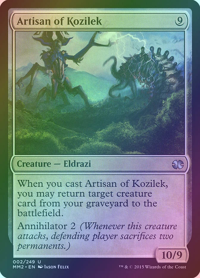 Artisan of Kozilek (MM2) (2) / Foil