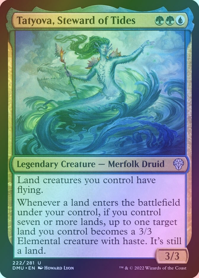 Tatyova, Steward of Tides (DMU) (222) / Foil