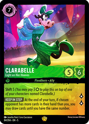 Clarabelle - Light on Her Hooves (LOR_SHS) / Foil
