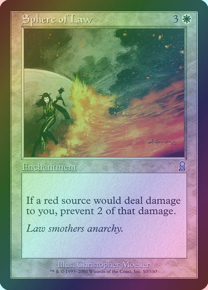 Sphere of Law (ODY) (50) / Foil