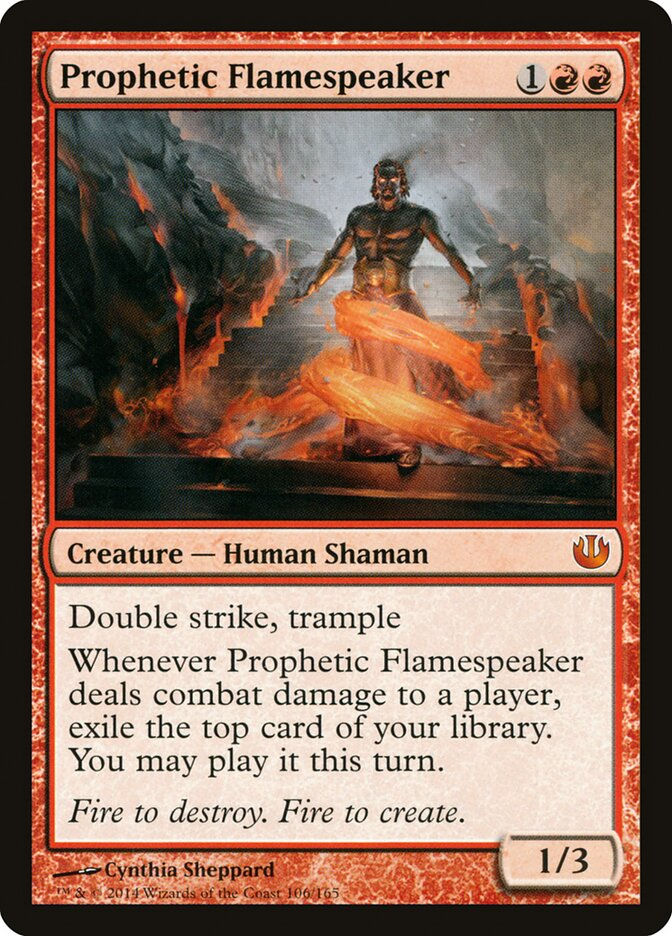 Prophetic Flamespeaker (JOU) (106)