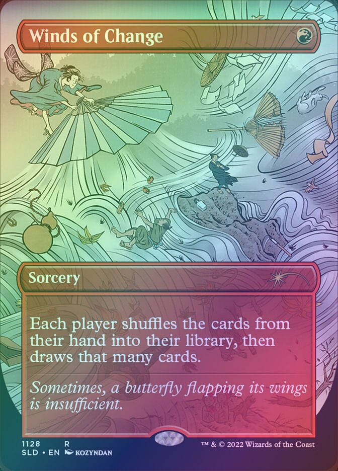 Winds of Change (SLD) (1128) / Borderless / Foil