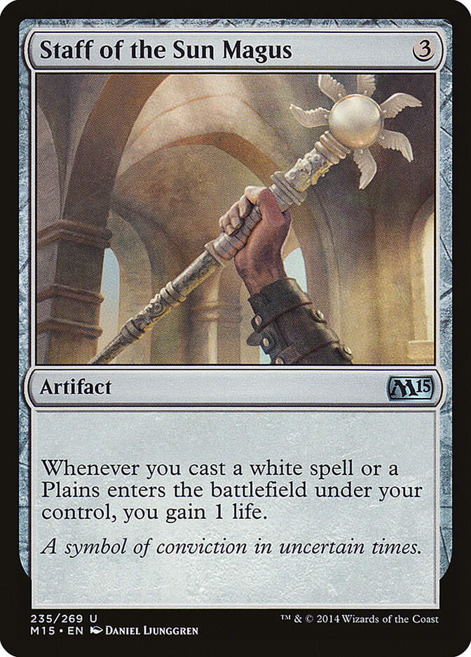 Staff of the Sun Magus (M15) (235)