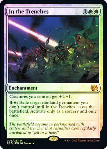 In the Trenches (BRO) / Foil