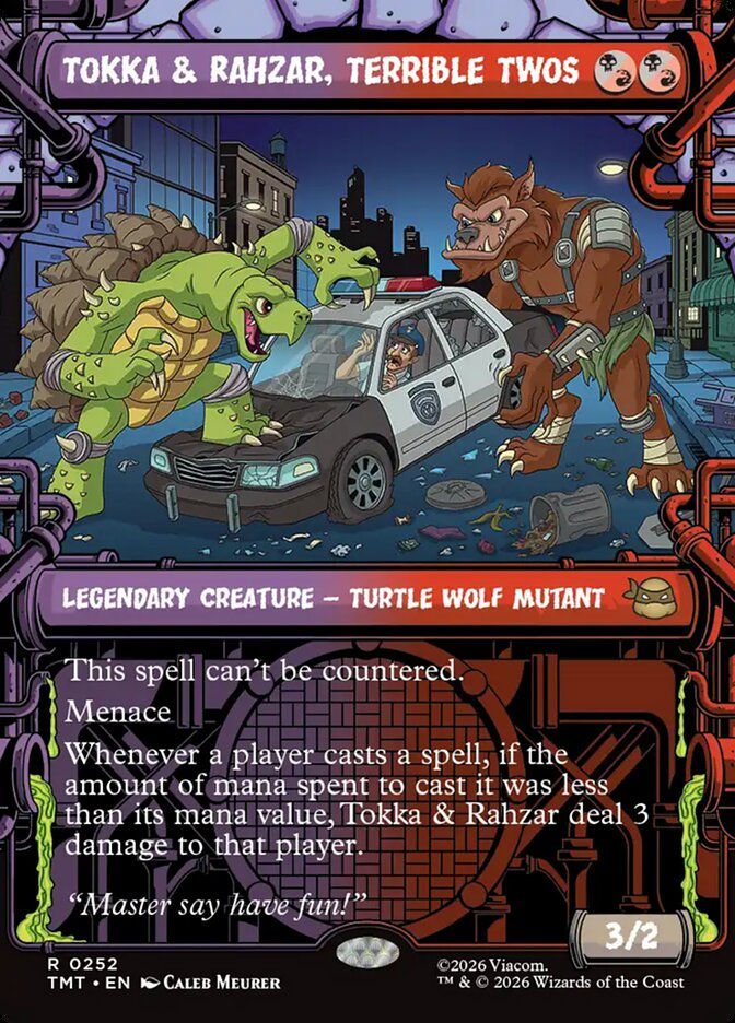 Tokka & Rahzar, Terrible Twos (TMT) (252) / Borderless / Showcase