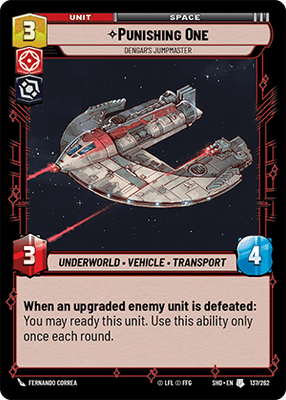 Punishing One - Dengar's Jumpmaster (SHD_#137/262) / Foil