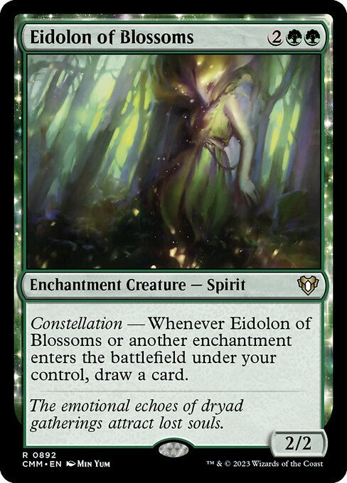 Eidolon of Blossoms (cmm) (Commander Deck)