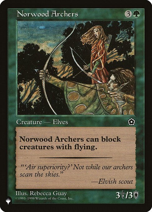 Norwood Archers (PLST) (P02-136)