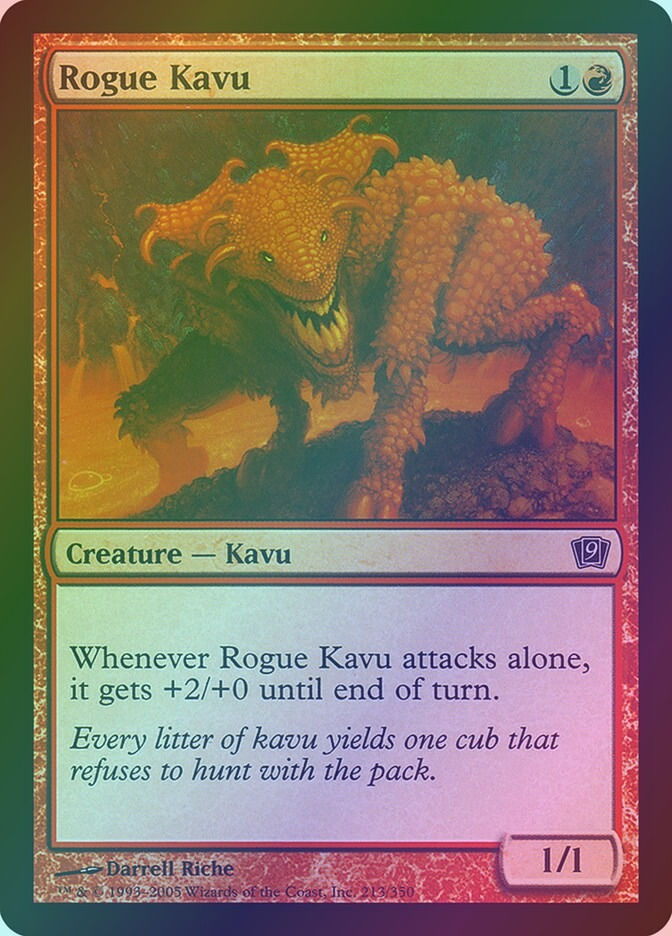 Rogue Kavu (9ED) (213★) / Foil