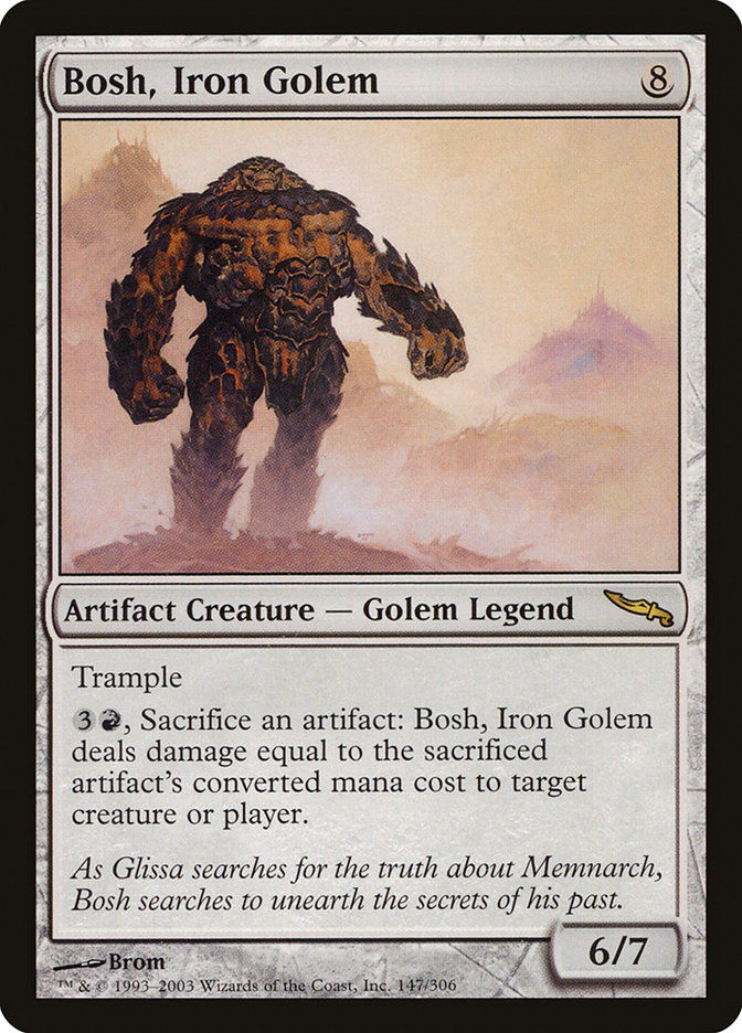 Bosh, Iron Golem (MRD) (147)