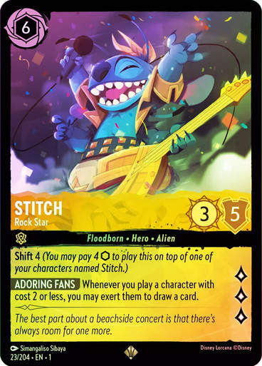 Stitch - Rock Star (LOR_TFC) / Foil