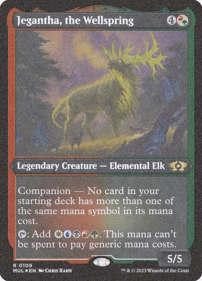 Jegantha, the Wellspring (MUL) (109) / Foil Etched
