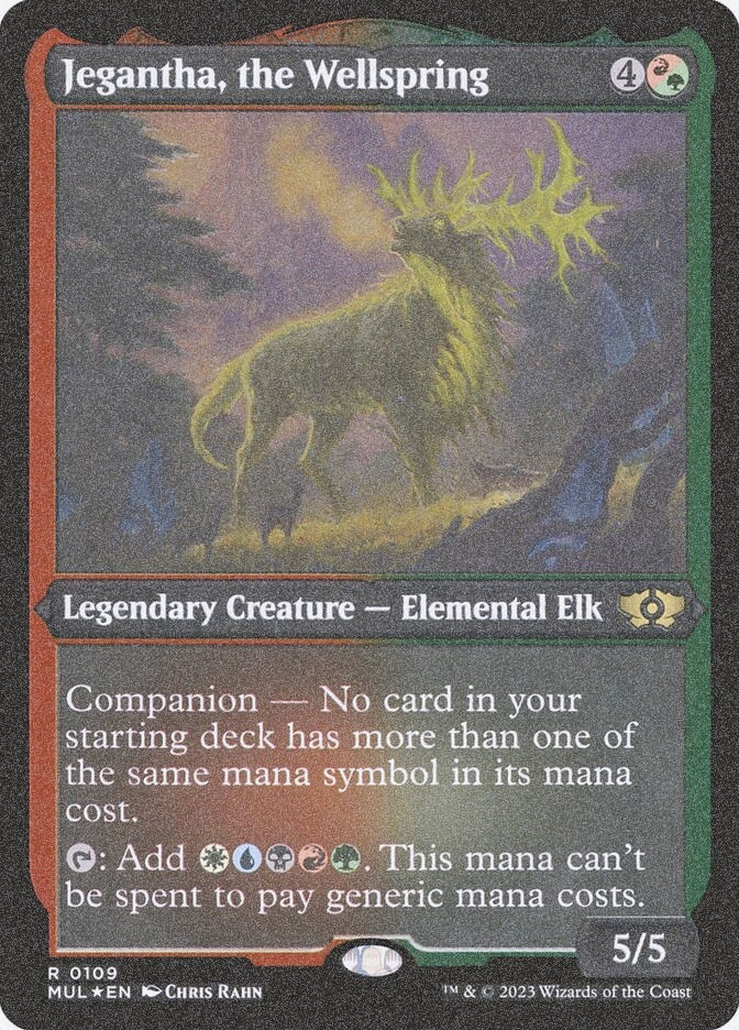Jegantha, the Wellspring (MUL) (109) / Foil Etched