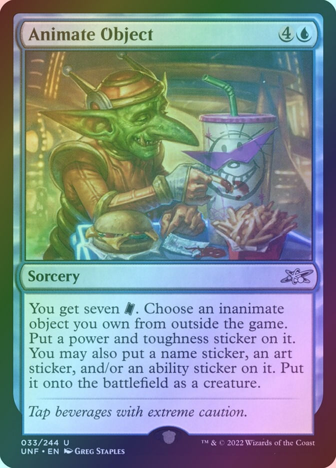 Animate Object (UNF) (33) / Foil