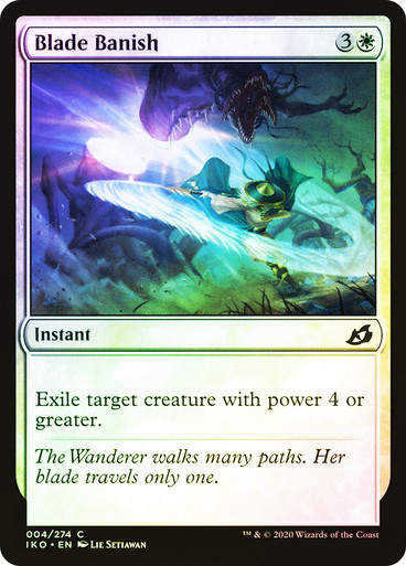 Blade Banish (IKO) (4) / Foil