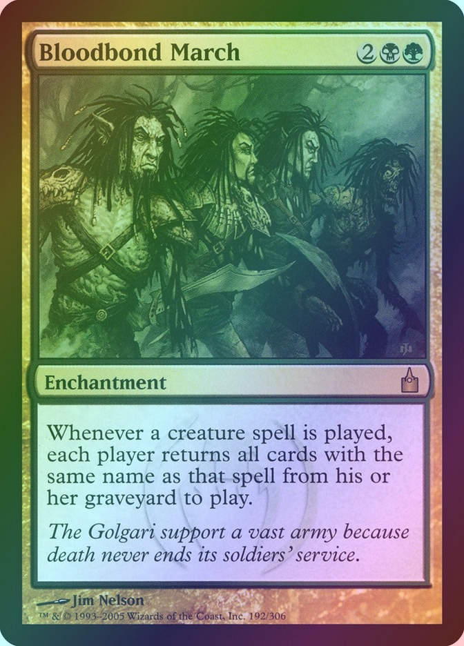 Bloodbond March (RAV) (192) / Foil