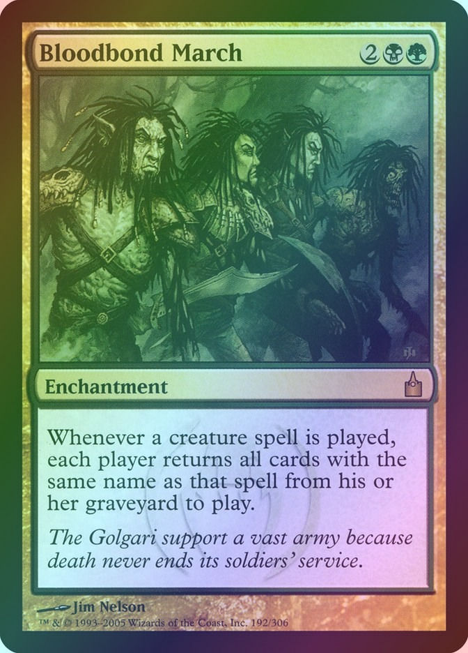Bloodbond March (RAV) (192) / Foil
