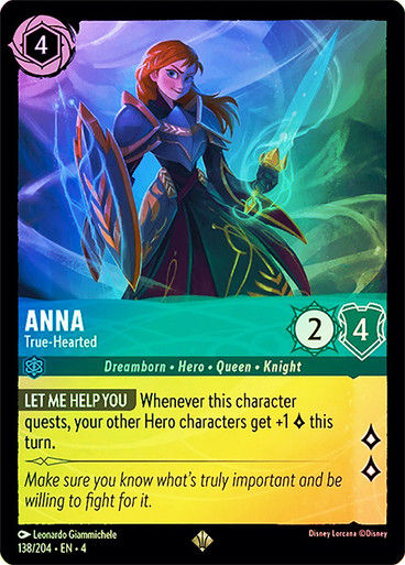 Anna - True-Hearted (LOR_URS) / Foil
