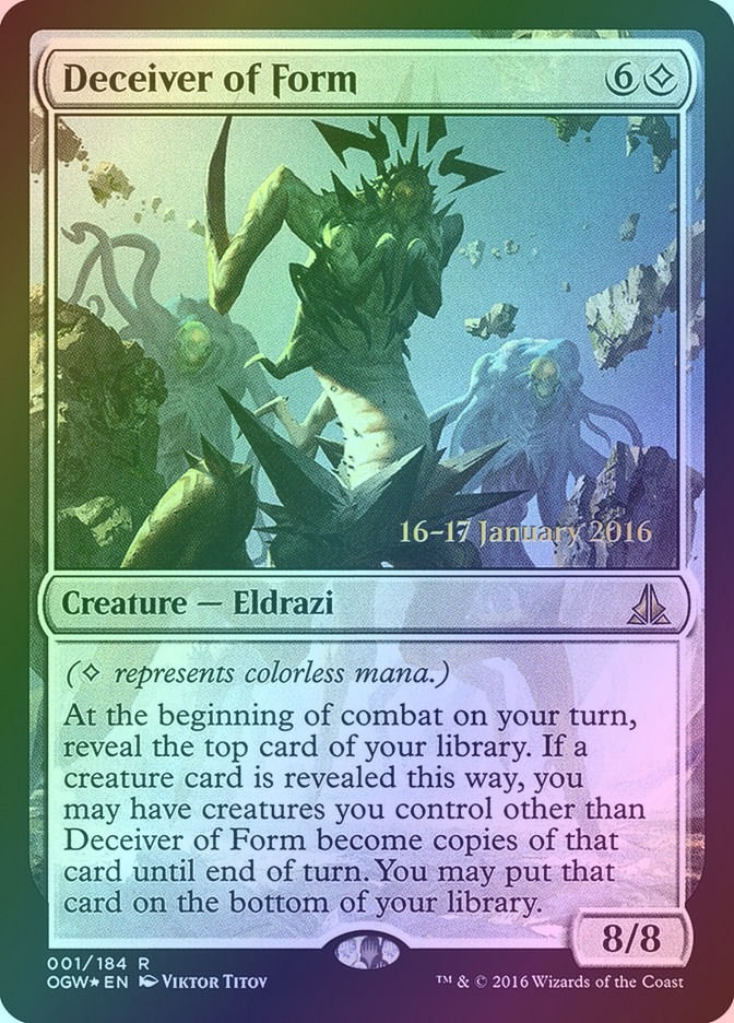 Deceiver of Form (POGW) (1s) / Foil