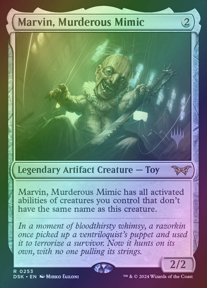 Marvin, Murderous Mimic (PDSK) (253p) / Foil