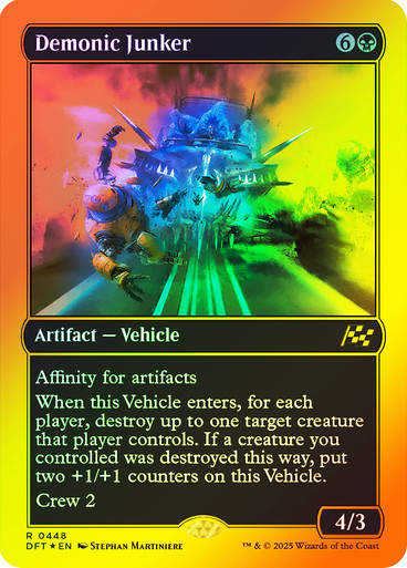 Demonic Junker (DFT) (448) / First Place Foil