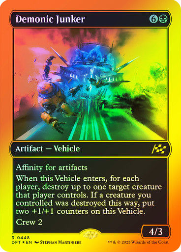 Demonic Junker (DFT) (448)  / First Place Foil