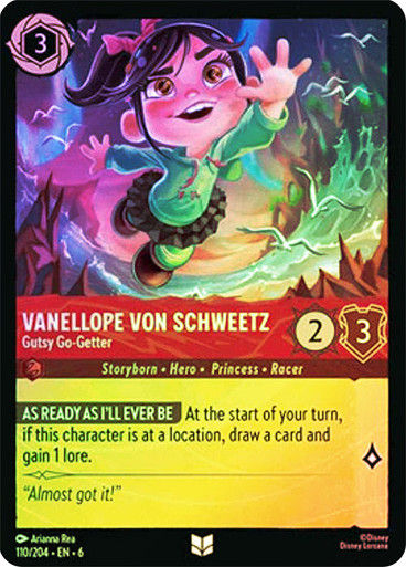 Vanellope von Schweetz - Gutsy Go-Getter (LOR_AZU) / Foil