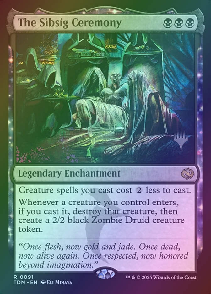 The Sibsig Ceremony (PTDM) (91p) / Foil